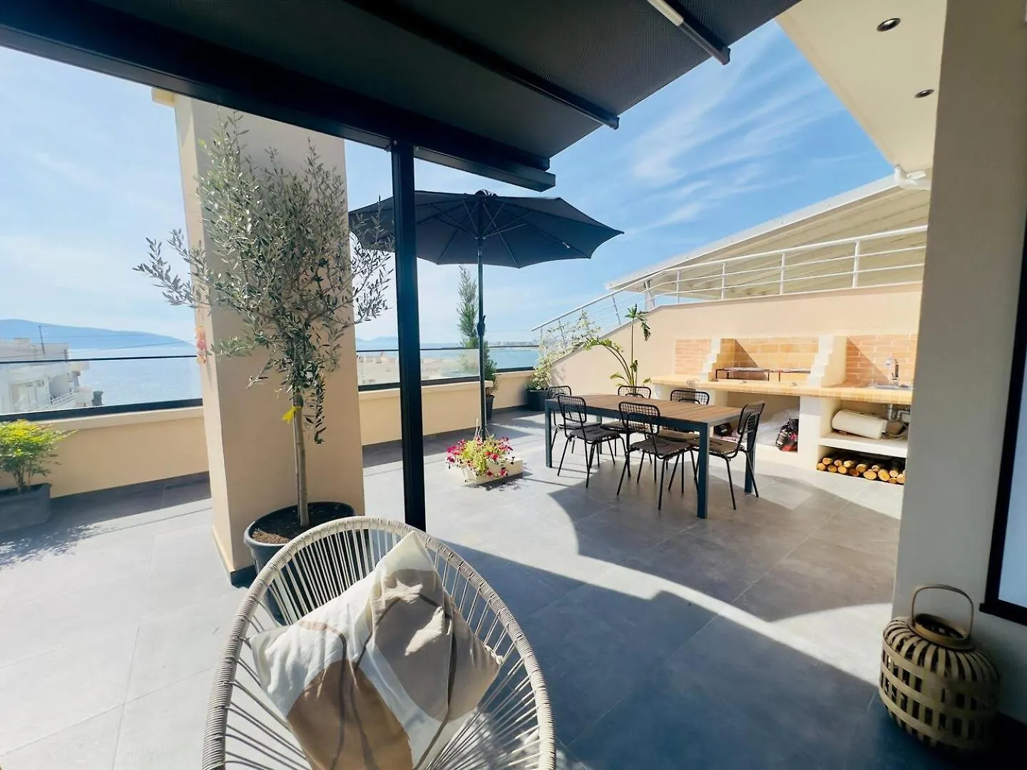 Sea View Luxury Penthouse,3Rooms Vlore