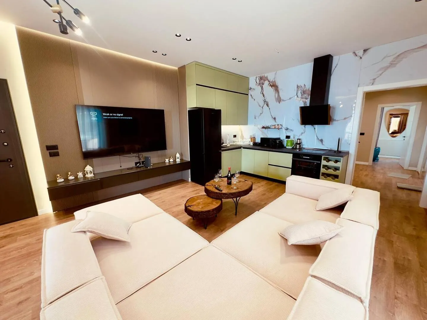 Apartment Sea View Luxury Penthouse,3Rooms Vlore